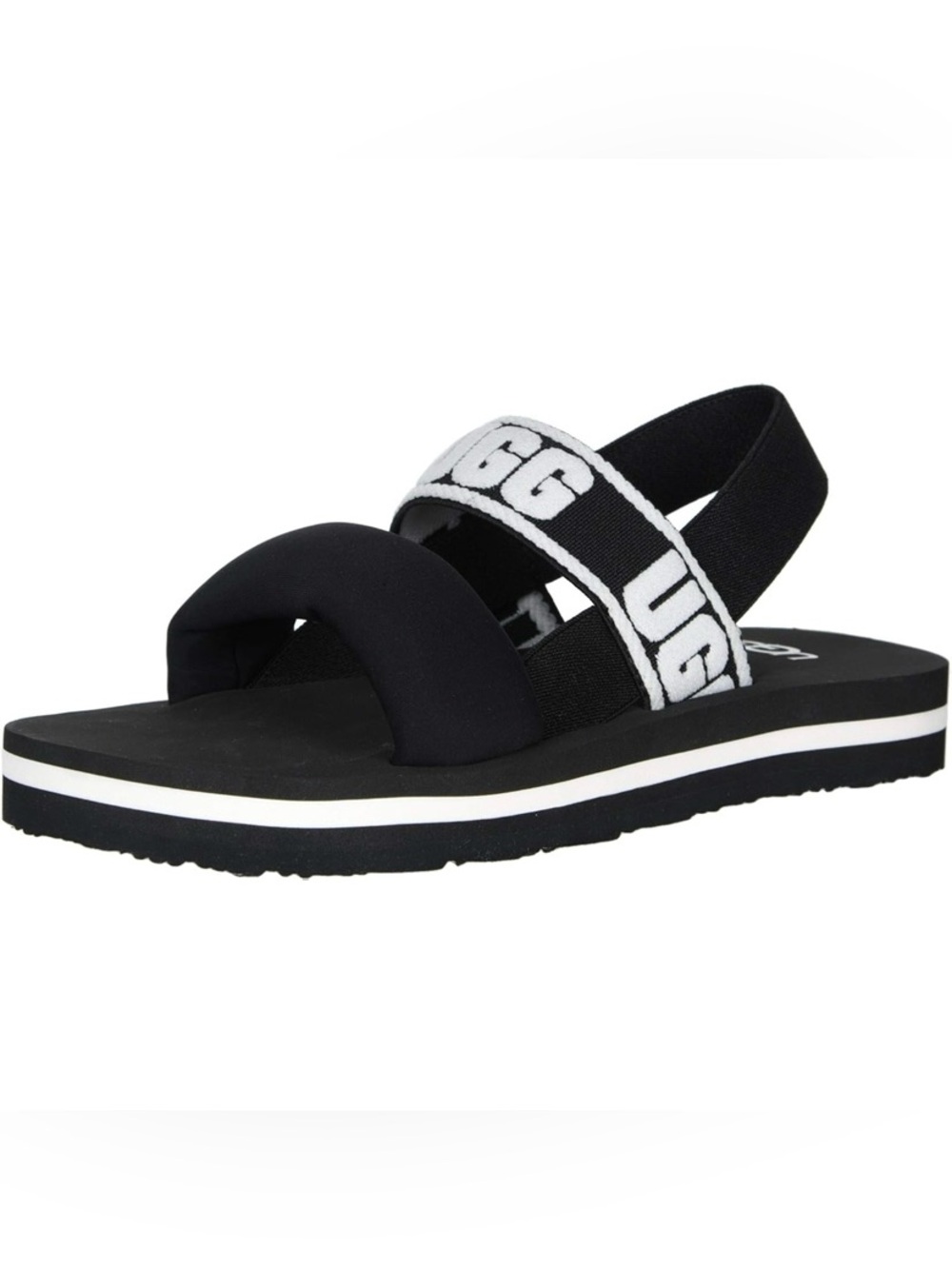 Black Strappy UGG Sandal